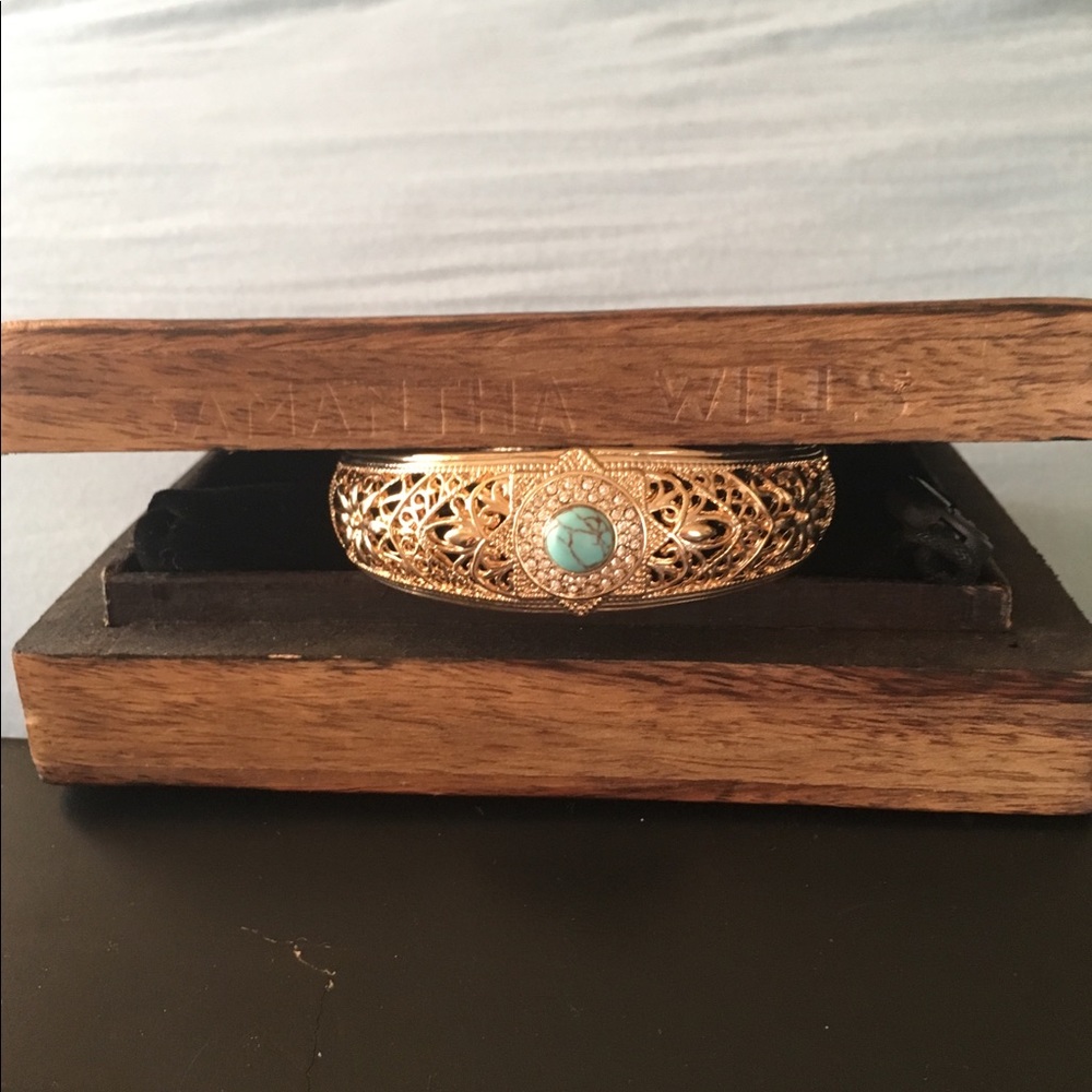 Authentic SAMANTHA WILLS Turquoise Bangle-🌟ONE OF A KIND🌟 (2 avail. Inquire)